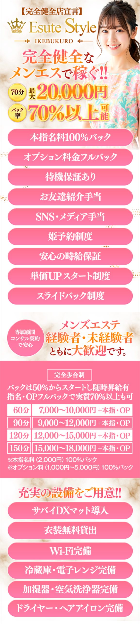 エステ Style～池袋メンズエステ～のメイン画像