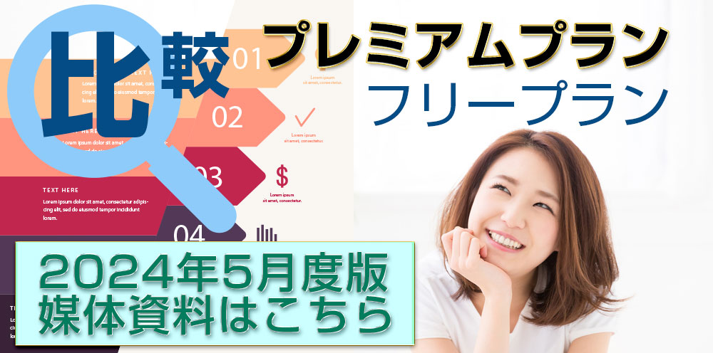 プレミアムプランとフリープランの比較